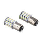 2PCS Small LED Bulbs ForSMD 1206 BAY15D 64SMD LED 1157 Dual Filament Brake Stop Tail Light Bulb Globe 12V Turn Signal Light