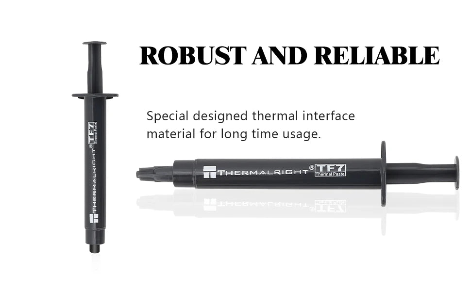 Thermalright TF7 2g Thermal Paste 12.8 W/mK CPU Heat Sink Paste for CPU &  CPU Air Cooler
