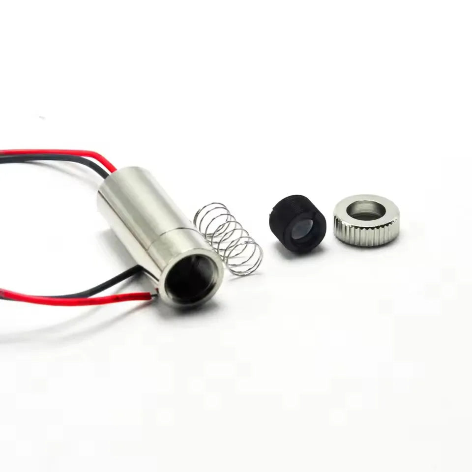 488nm 30mW Cyan-Blue Dot Light Focusable Laser Diode Module Woodwork Positioning