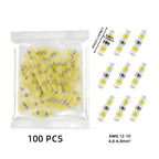 100~1000Pcs Heat Shrink Butt Terminals with Solder ,Solder Seal Wire Connectors,IP67 Waterproof Electrical Equipment Connection