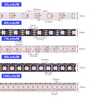 WS2812B Individually Addressable Led Strip 1-5M 30/60/74/96/144leds/m WS2812 5050 RGBIC Smart Pixels Led Light IP30/65/67 DC5V
