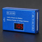 BC-4S15D Lipo Battery Balance Charger with Voltage Display Screen Lithium Lipo RC Balance Charger for 2-4S RC Batteries
