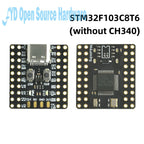 STM32F103C8T6 Mini Imported Original Chip Single Chip Ch340 ARM Architecture Minimum System Board