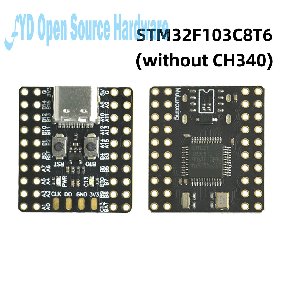 STM32F103C8T6 Mini Imported Original Chip Single Chip Ch340 ARM Architecture Minimum System Board