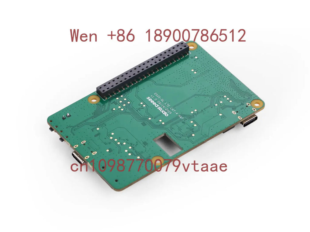 Raspberry Pi 4G LTE CAT4 HAT with Quectel EG25-GL, Plug-and-Play, Global Bands