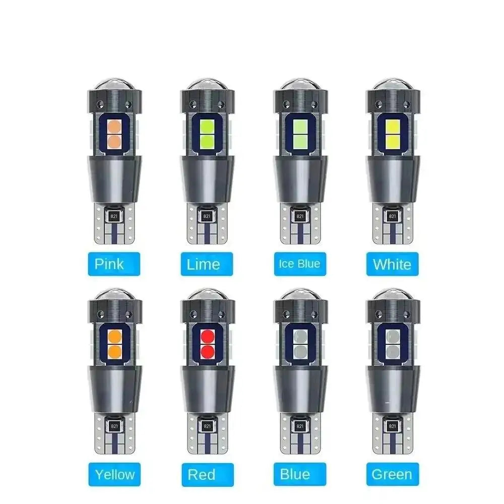 Car Interior Light Clearance Lights T10 W5W 168 192 Led Tail Lights 3030 10SMD 12V Auto Lamp CANBUS Car Marker Parking Bulbs