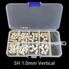 1Box JST1.25 SH1.0 ZH1.5 PH2.0 XH2.54 2/3/4/5P Male Plug Female Socket Horizontal Vertical Pin Header Housing Terminal Kit