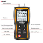 SNDWAY SW-512 Digital Pressure Gauge Differential Gas Pressure Gauge Measuring Instruments, Barometric Gauges/SW-512B/SW-512C