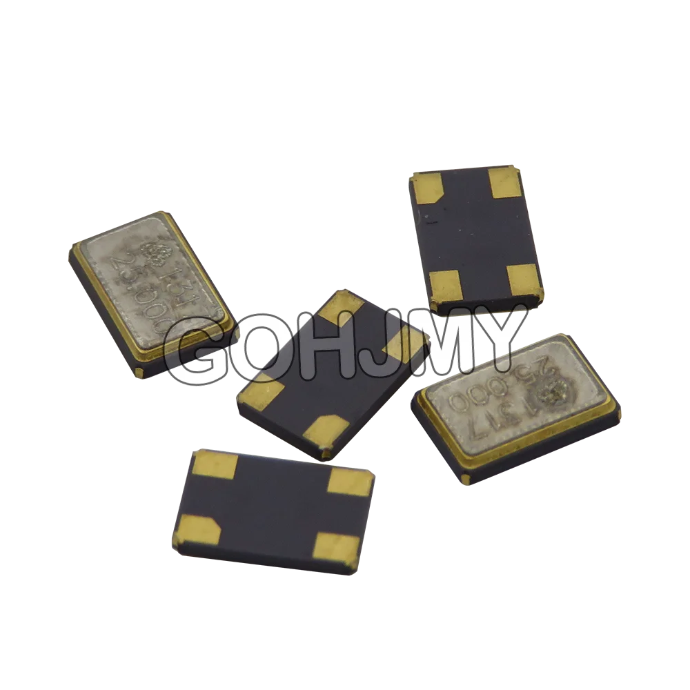 10PCS SMD 3225 SMD passive quartz crystal oscillator 8Mhz 10Mhz 12Mhz 16Mhz 20Mhz 24Mhz 26Mhz 30Mhz 32Mhz 40Mhz 48Mhz 8.000Mhz