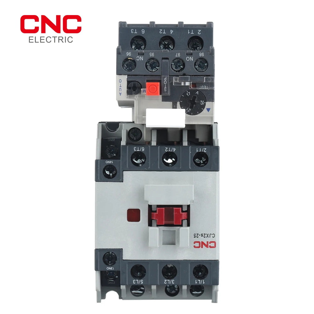 CNC Thermal Relay 50/60Hz 1.6A 2.5A 4A 6A 8A 10A 13A 18A 25A Adjustable Thermal Overload Relay