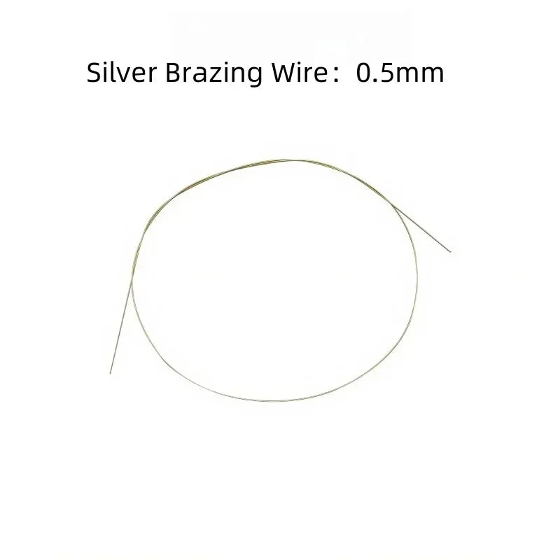 Silver Solder Wire Sheet High Medium Low Temperature for Jewelry Making Ring Bracelet Repair DIY Welding Kit