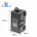 1Set ANS Trumpet Fork Plug Fuse 32V 40A 50A 60A 70A 80A 100A 125A 150A 200A Bolt Fixed Insurance Film + ANS-8 Safety Plate Base