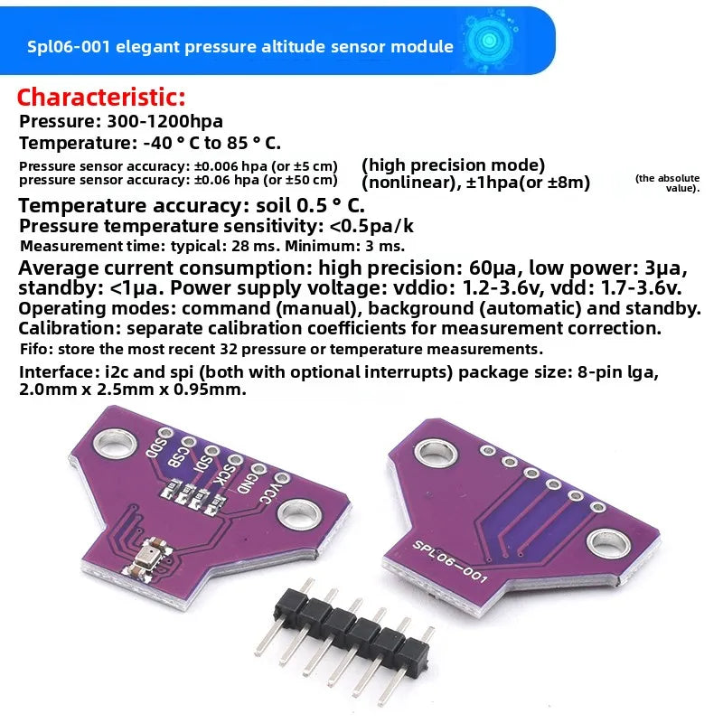 BMP180 BMP280 BME280 388AHT20 High-precision Temperature, Humidity and Atmospheric Pressure Sensor Module High Quality Module