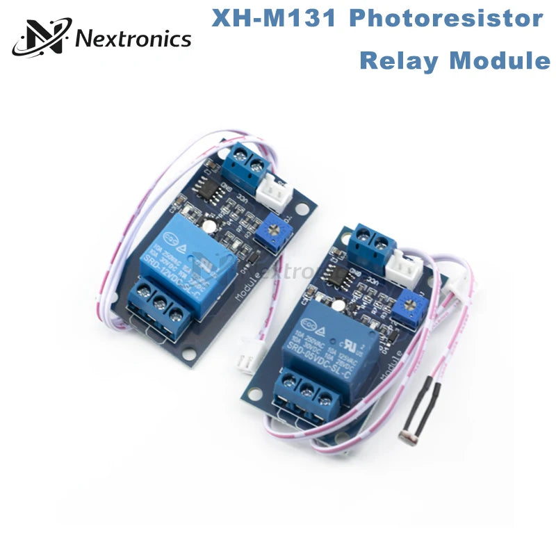 1/3/5/10PCS XH-M131 DC 5V 12V 24V Light Control Switch LDR Photoresistor Relay Module 10A Automatic Light Sensor