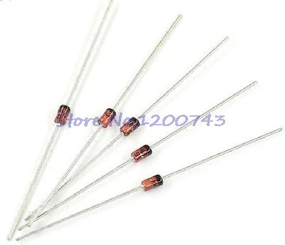 100pcs/lot 1W 5.1V 1N4733A 5V1 1N4733 DO-41 Zener diode
