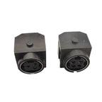 5/10Pcs DIN 3P/4P Horizontal Socket S Terminal MPC Power PS2 Full Plastic Connector 3/4 Core Adapter for Electronics