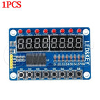 1-10PCS TM1638 Module Key Display For AVR Arduino New 8-Bit Digital LED Tube 8-Bit