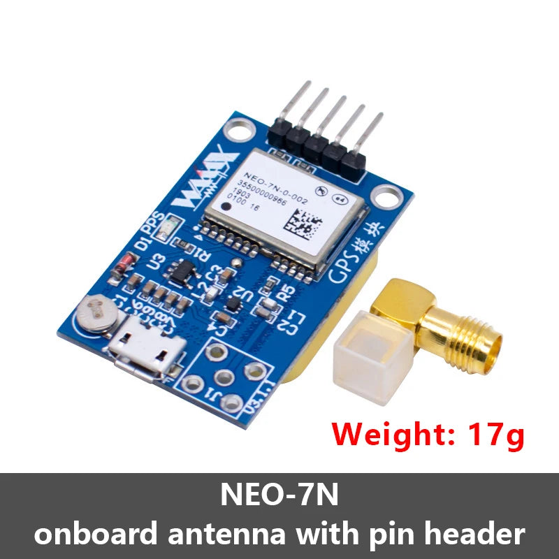 DC 3.3V-5V  GY-NEO-6M/7M/M8N GPS Positioning Module Wide Voltage 9600 Baud Rate Low Power High Tracking Sensitivity For Arduino