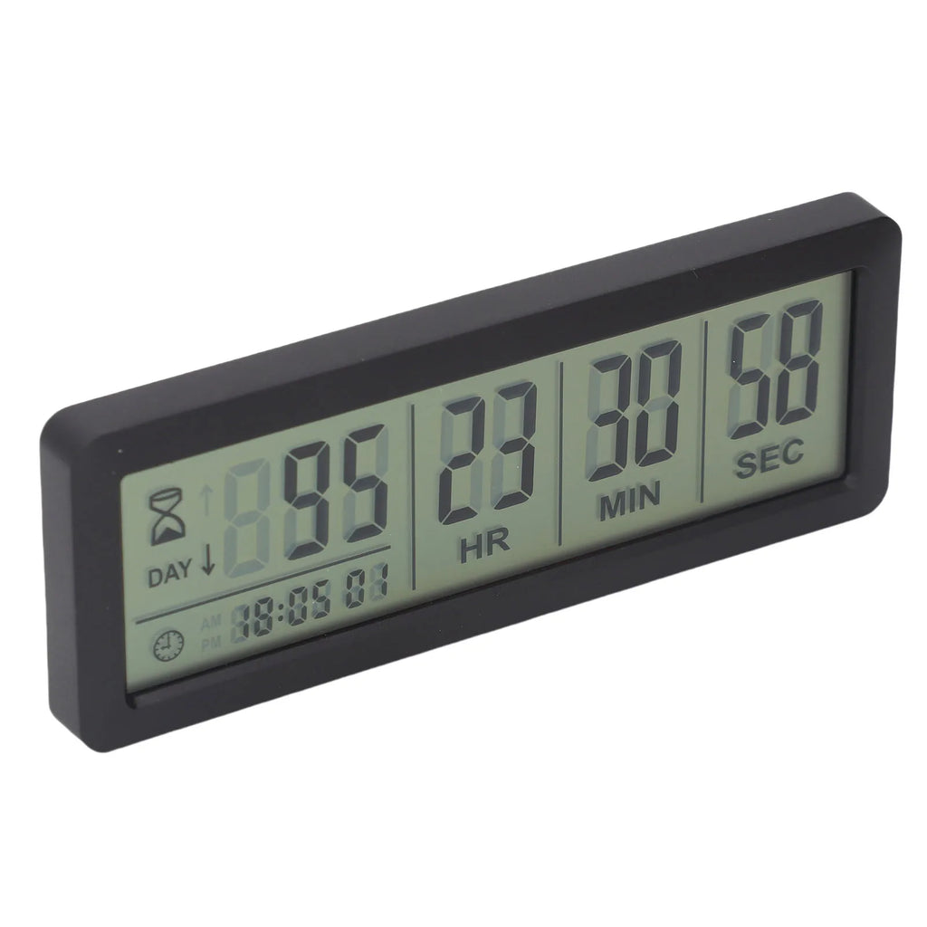 1Pc Digital Countdown Days Timer 999 Days Count Down Clock Timer for Vacation Retirement Wedding Holiday