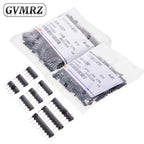 10pcs/200pcs 1K 1.5K 2K 2.2K 3K 5PIN 6PIN 9PIN exclusion Network Resistor array DIP 220R 330R 470R 510R 560R