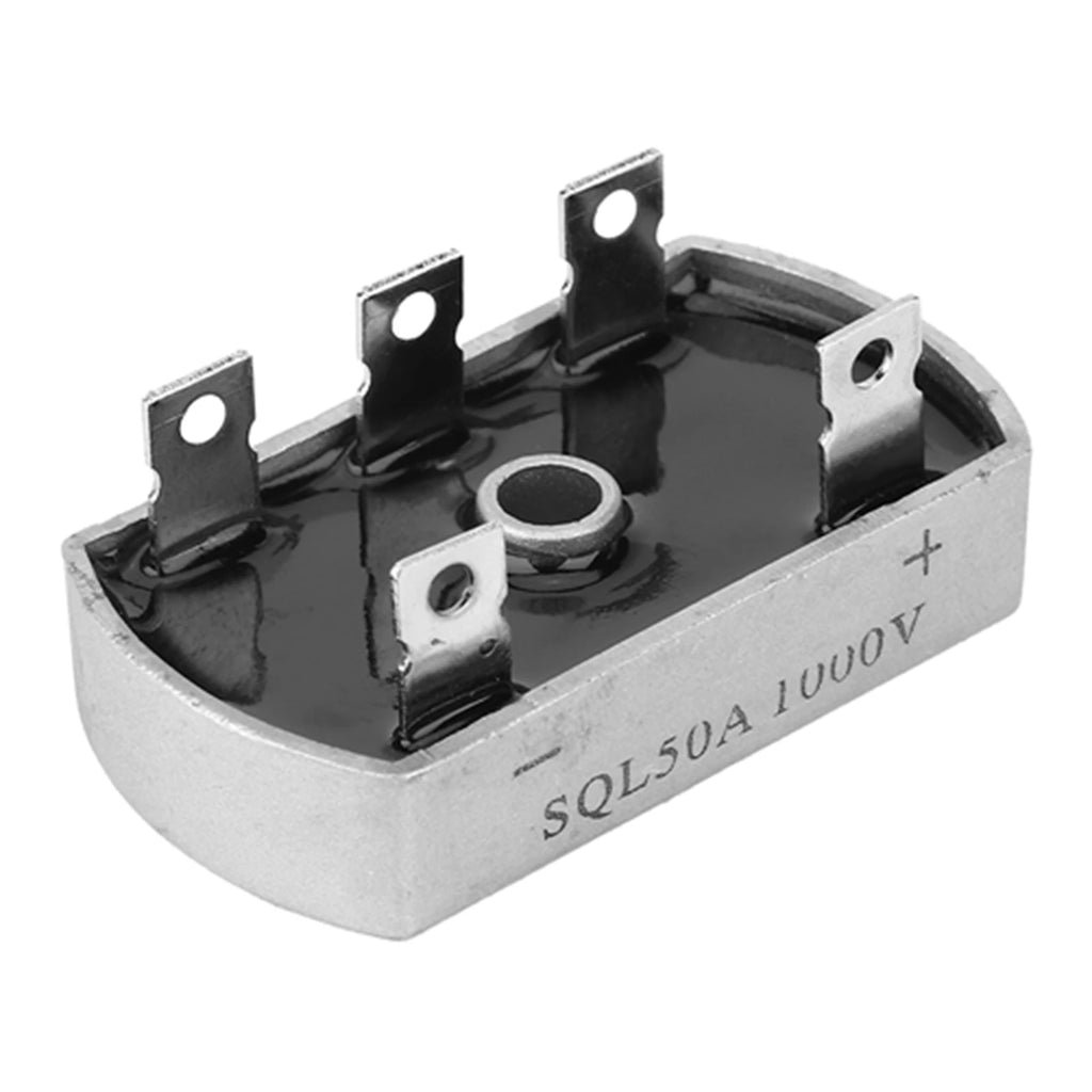 4 Pcs Rectifier Bridge SQL50A 1000V 3-Phase Low Frequency Rectifier Bridge Pack Rectifier Module