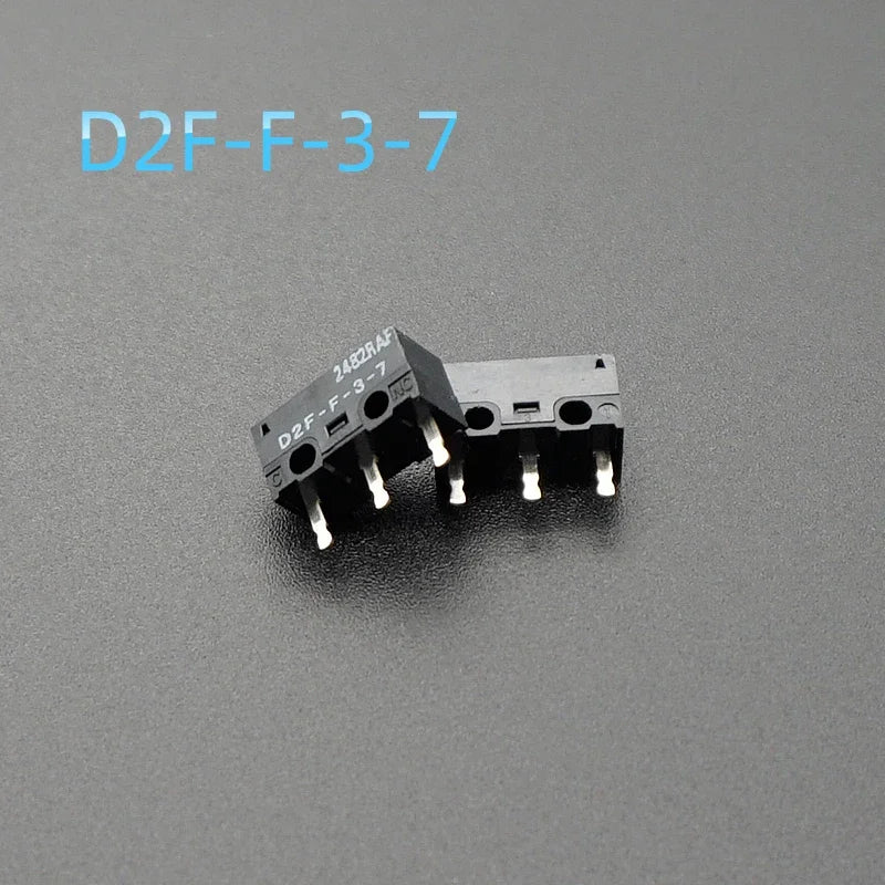 2pcs Original Mouse Micro Switch D2FC-F-7N 10M 20M OF For Logitech G502 D2FC-F-K 50m 60MN D2F-F D2F-01FL D2F-01F-T D2F-F-3-7