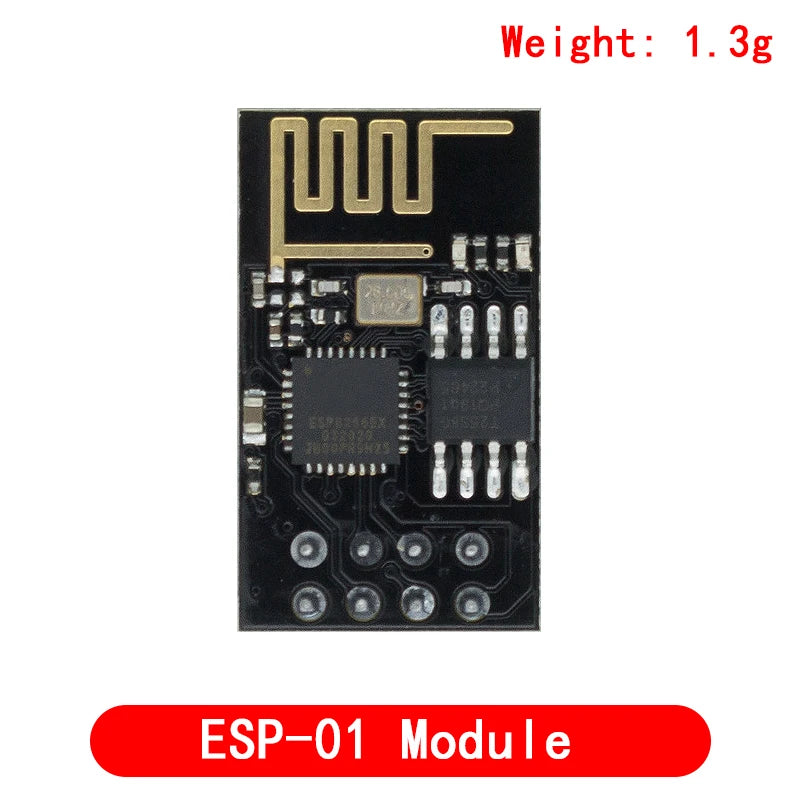 ESP8266 ESP-01 Serial WiFi Wireless Adapter Module 3.3V 5V Esp01 Breakout PCB Adapters Compatible For arduino