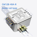 EMI filter power purifier CW7N-20/30/40/50/60/70/75A-R 380VAC 3-phase AC power supply filter Anti-interference