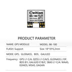 Beitian GPS Module with Compass M8 M9 M10 Ceramic Antenna on-board flight controller FPV GNSS GPS Receiver Antenna Module Ublox
