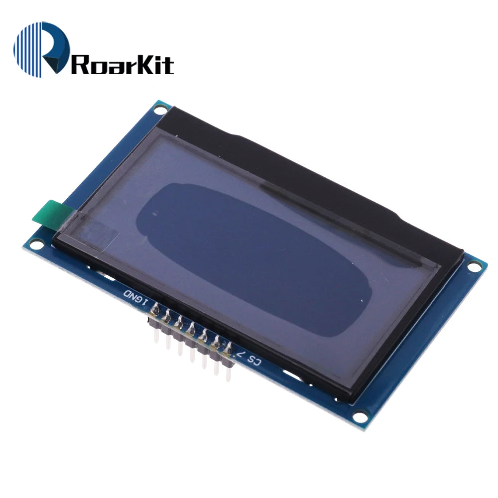 2.4" 2.42 inch 128x64 OLED LCD Display Module SSD1309 12864 4 Pin IIC I2C Serial Interface for Arduino UNO R3 C51