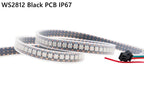1-3M WS2812B WS2815 LED Strip 144 Pixels/LEDs/m Addressable IC Smart 5050 RGB LED Strip Light IP30/IP65/IP67 DC5V/12V