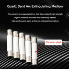 20PCS 5x20 6x30mm Ceramic Glass Fuse 250V 0.2A 0.5A 1A 2A 3A 5A 6A 8A 10A 15A 5*20 6*30 The Multimeter Fuses Auto Insurance Tube