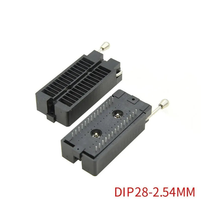 1PCS / LOT IC Locking Base Single Chip Microcomputer Chip Test Base Wide Narrow 24P 28P 32P 40P 48P