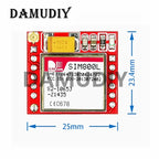 1-10pcs/Smallest SIM800L GPRS GSM Module Kit MicroSIM Card Core BOard Quad-band TTL Serial Port with the antenna