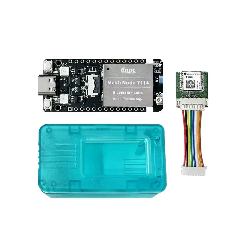 Heltec Mesh Node T114 LoRa + BLE 868MHz 915MHz nRF52840 SX1262 TFT Display Low Power Positioning Devboard for Arduino Meshtastic