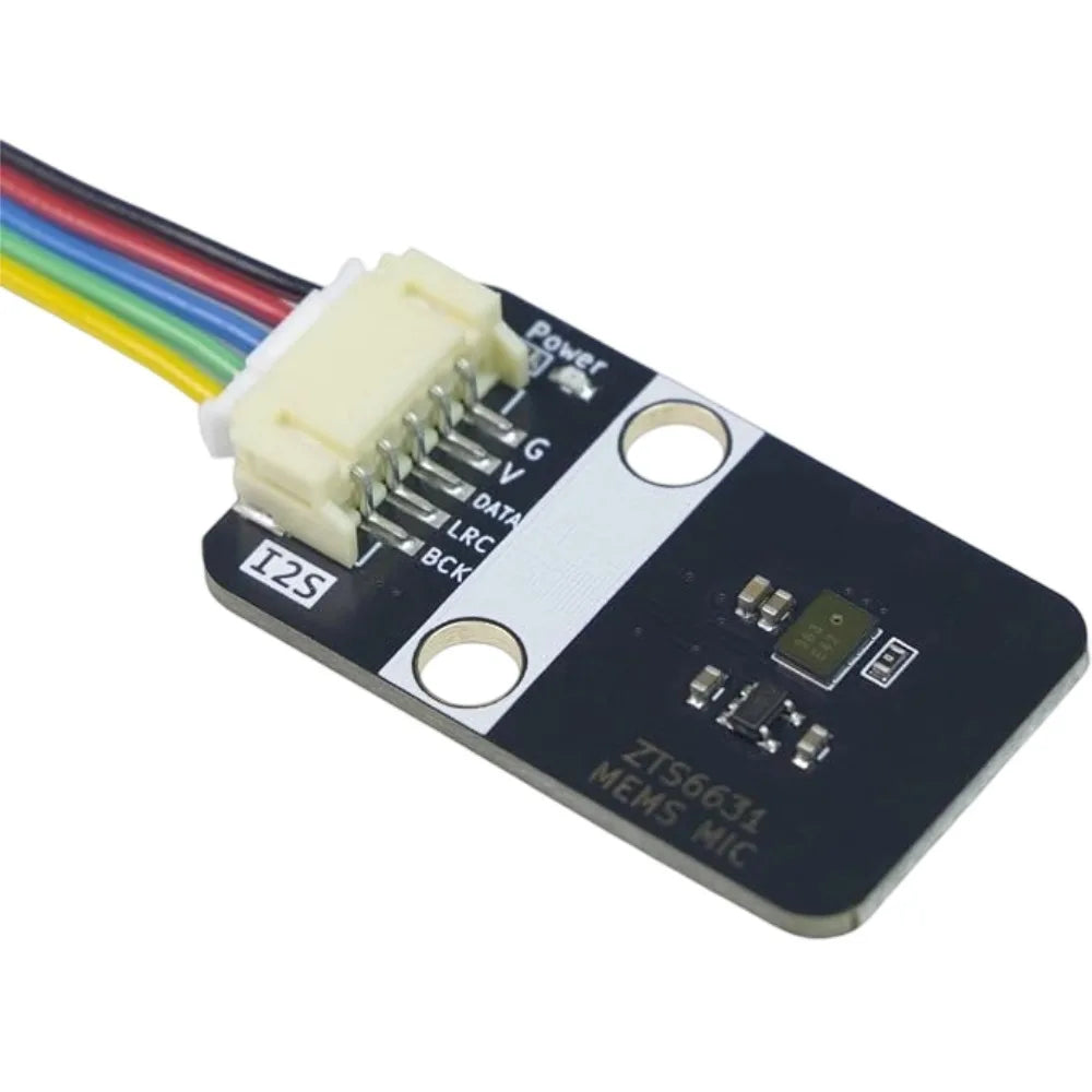 I2S MEMS Microphone Module ZTS6631 High Sensitivity Digital Audio Sensor PH2.0 Connector supports ESP32 for HOME Assistant