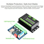 Waveshare USB To 4Ch RS485 Converter Multi Protection Circuits Industrial Grade Universal Serial Communication Device