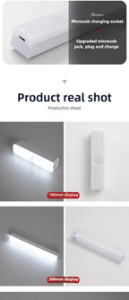 Usb LED Bar Lights Sensor Light Led Rechargeable Wireless Night Lights Leds for Lighting Strip Bars Desk Lamp Under Cabinet