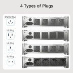 HIFI Audio Power Filter High-Power Filter Lightning Protection and Anti-interference Plug-in Power Supply