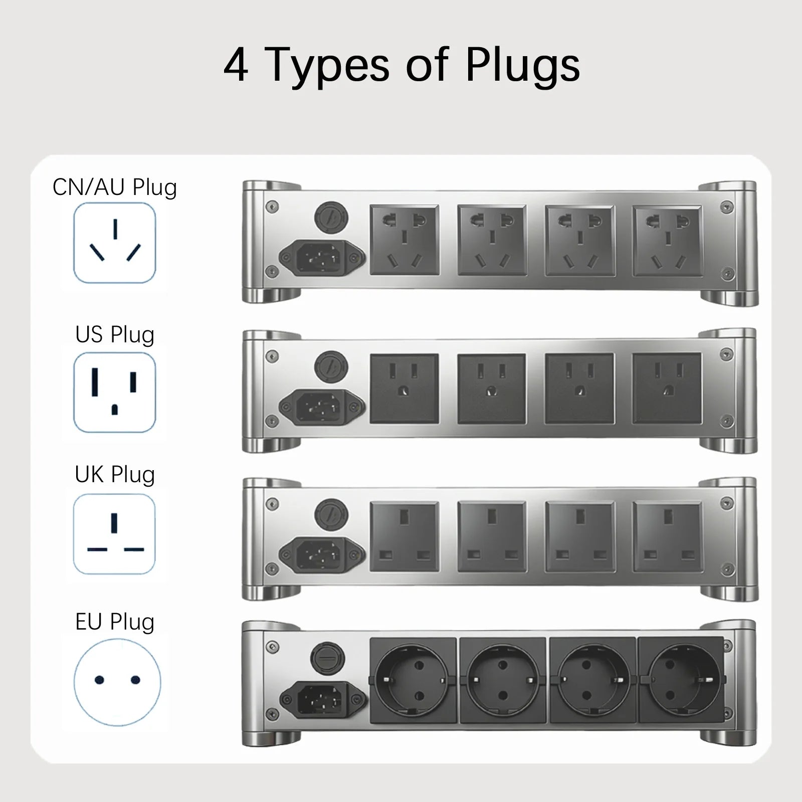 HIFI Audio Power Filter High-Power Filter Lightning Protection and Anti-interference Plug-in Power Supply