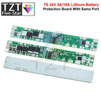 7S 24V 5A 10A BMS Protection Circuit Board Charge Protec Plates Charging Module for Lithium Battery Pack Power Bank E-bike