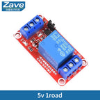 Relay Module 1 2 4 6 8 Channel 5V 12V Relay Module Board Shield with Optocoupler Support High and Low Level Trigger for Arduino