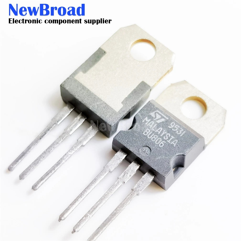 5 Pieces BU406 TO-220 BU806 200V/7A/60W NPN Power Transistor