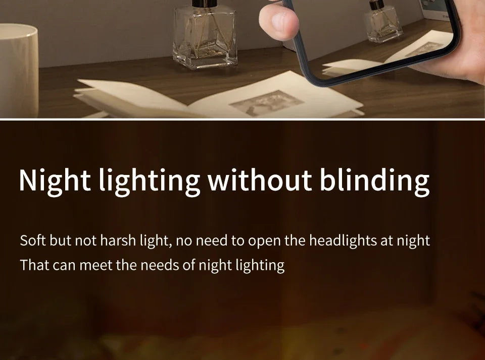 1/2/4pcs Rechargeable Motion Sensor LED Night Light Wall Decoration Bedroom Night Lamp Kitchen Cabinet Lights Child Nightlight