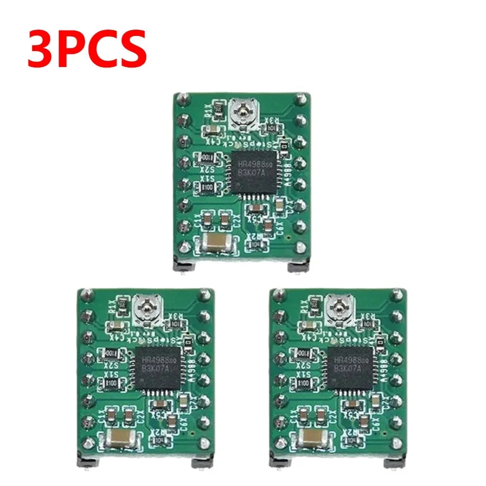 A4988 DRV8825 Stepper Motor Drive Module with Heat Sink Motor Driver Control Extension Shield Module for Ramps 1.4 StepStick