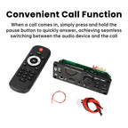 DC 7-24V MP3 Audio Decoder Module Bluetooth 5.0 Lossless Amplifier Decoder Board Music Playback Volume Controller 87.5-107.5MHz