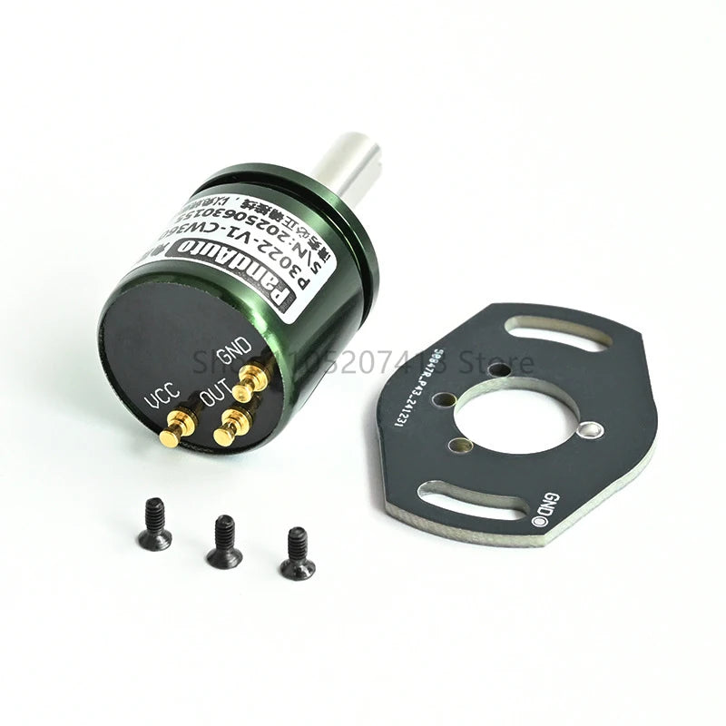 P3022-V1-CW360 5VDC  Rotary Hall Angle Sensor 0-360 Degree Full Circle Magnetism 0-5 output NEW