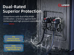 LP-16 2 Pin Right Angle Industrial Connector IP68 Waterproof Male Plug Female Socket Set Aviation Connector for LED Solar Use