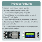 New Meshtastic Tracker T114 V2 Nordic NRF52840 SX1262 LoRaWAN LoRa Arduino Positioning Devboard Low Power BLE WiFi
