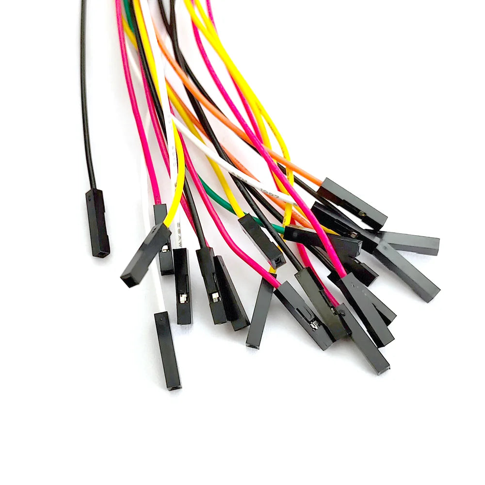 5Pcs HY2.0 to Dupont Line Electronic Wire-2P/3P/4P/5P/6P/8P/10 Pin To 2.54mm Dupont Male/Female Wire Connector 26AWG 20cm Cable